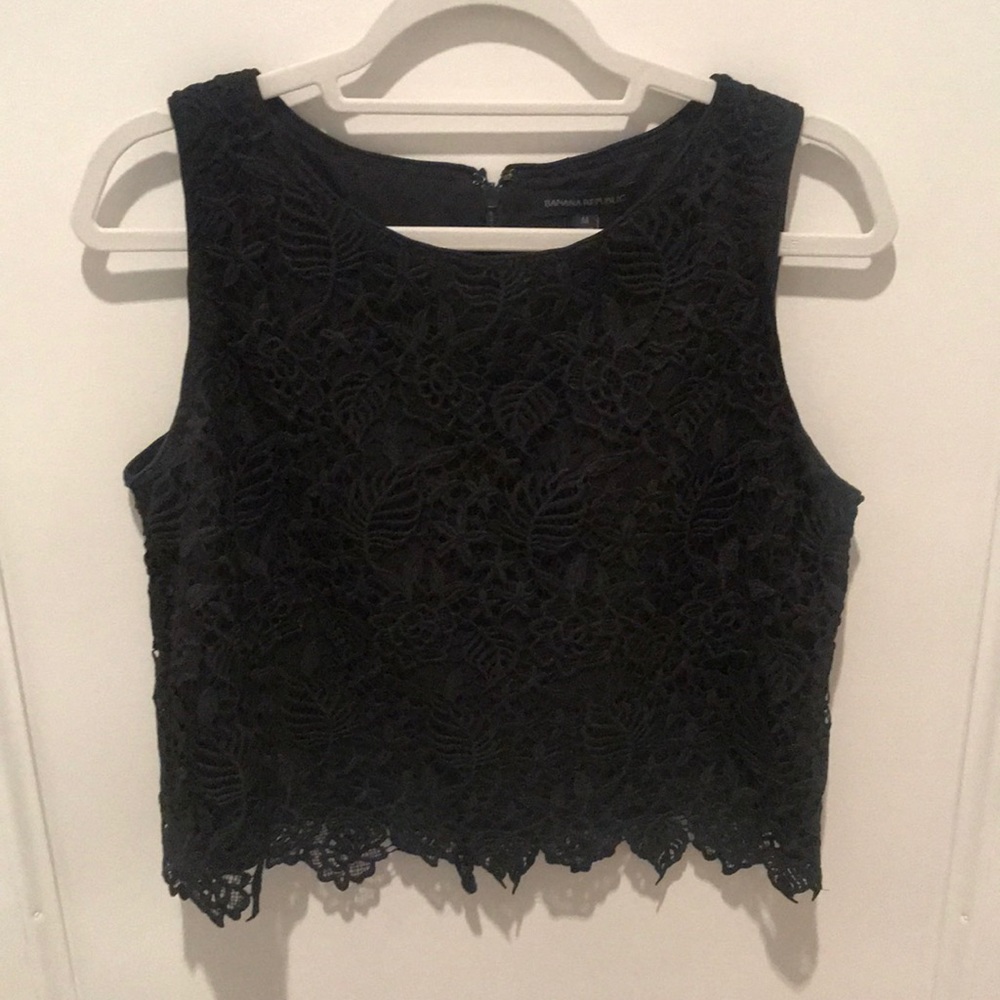 Banana Republic Lace Crop